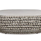 Willow - Oval Woven Patio Coffee Table, Wicker Frame - Furniture Home Direct