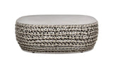 Willow - Oval Woven Patio Coffee Table, Wicker Frame - Furniture Home Direct