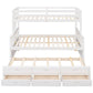 Bunk Bed With Twin Size Trundle And Drawers - Furniture Home Direct