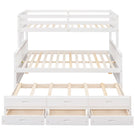 Bunk Bed With Twin Size Trundle And Drawers - Furniture Home Direct