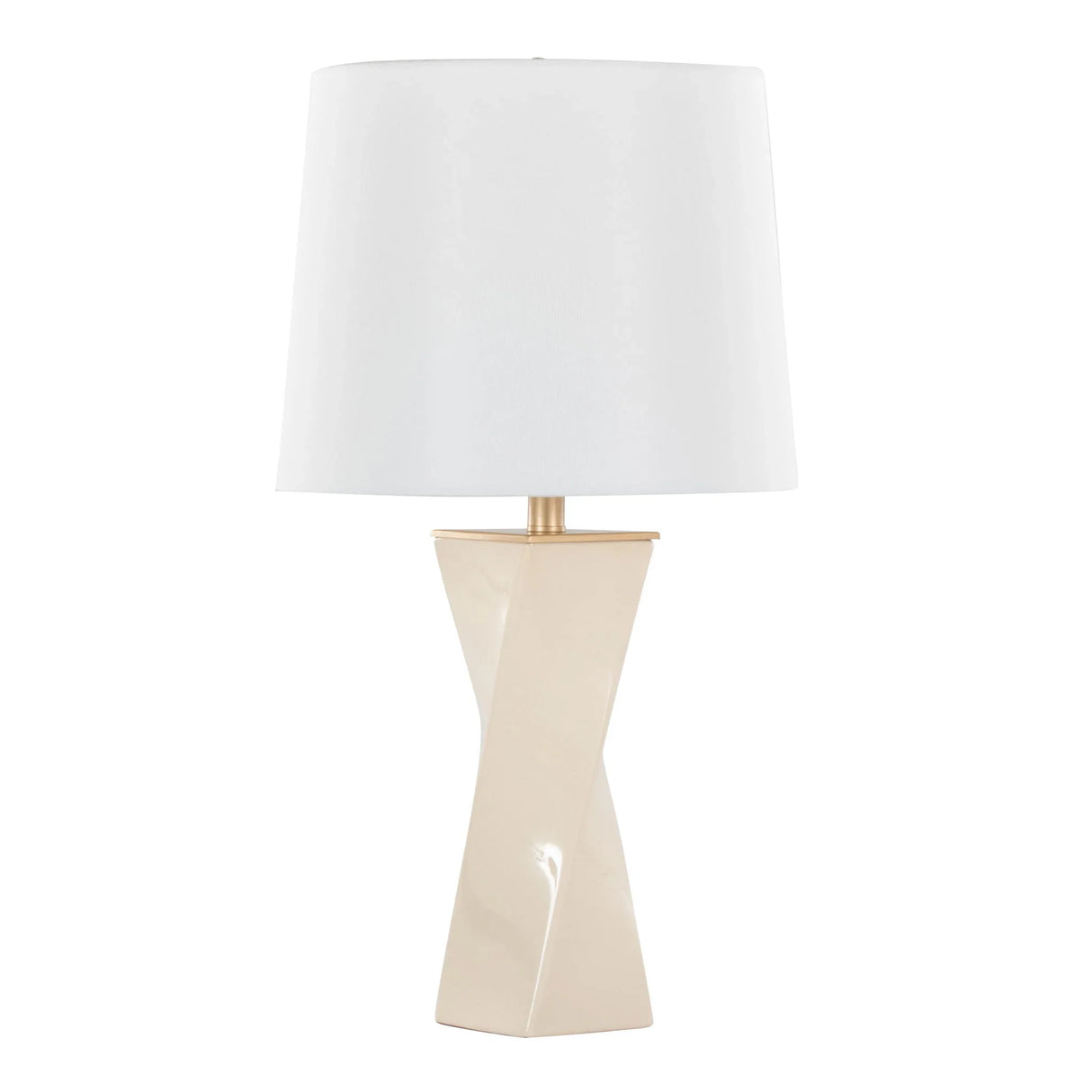 Curvo - Square Contemporary Table Lamp - Furniture Home Direct