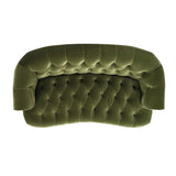 La Rosa - Victorian Chesterfield Loveseat - Furniture Home Direct