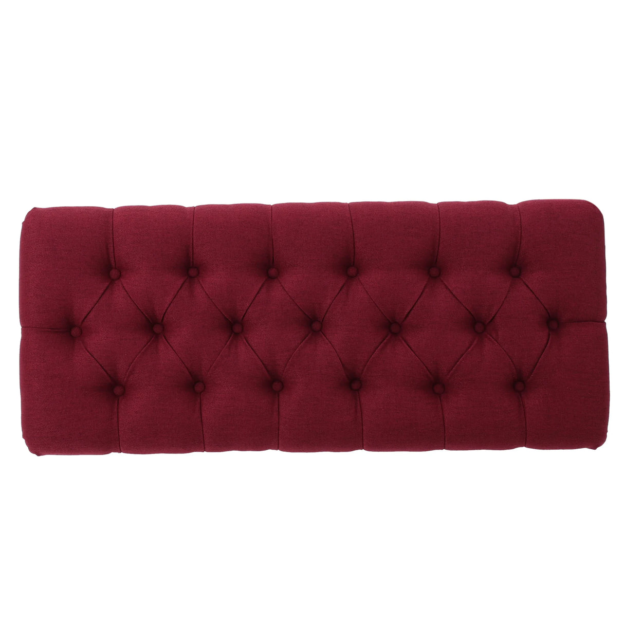 HILTON Bench with Button-Tufted Diamond Stitching - Furniture Home Direct