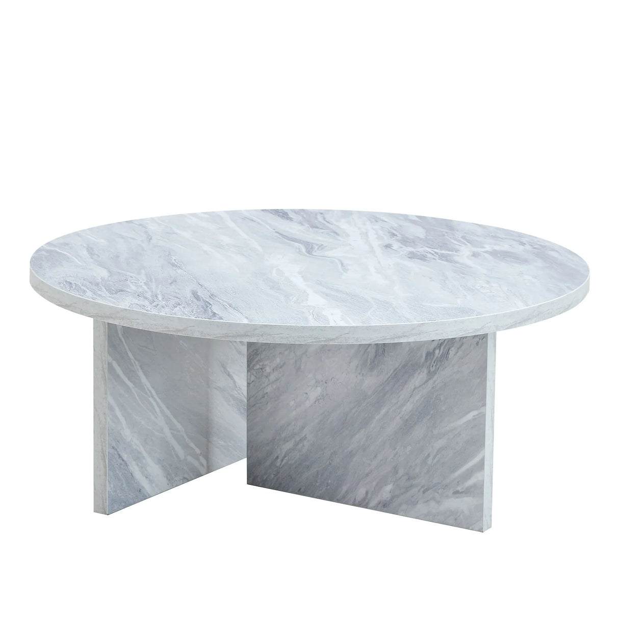 Versatile Round Coffee Table For Various Interior Styles - Furniture Home Direct