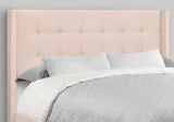 Queen Size Bed Upholstered - Pink - Furniture Home Direct