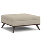 Owen - Multifunctional Square Coffee Table Storage Ottoman - Furniture Home Direct