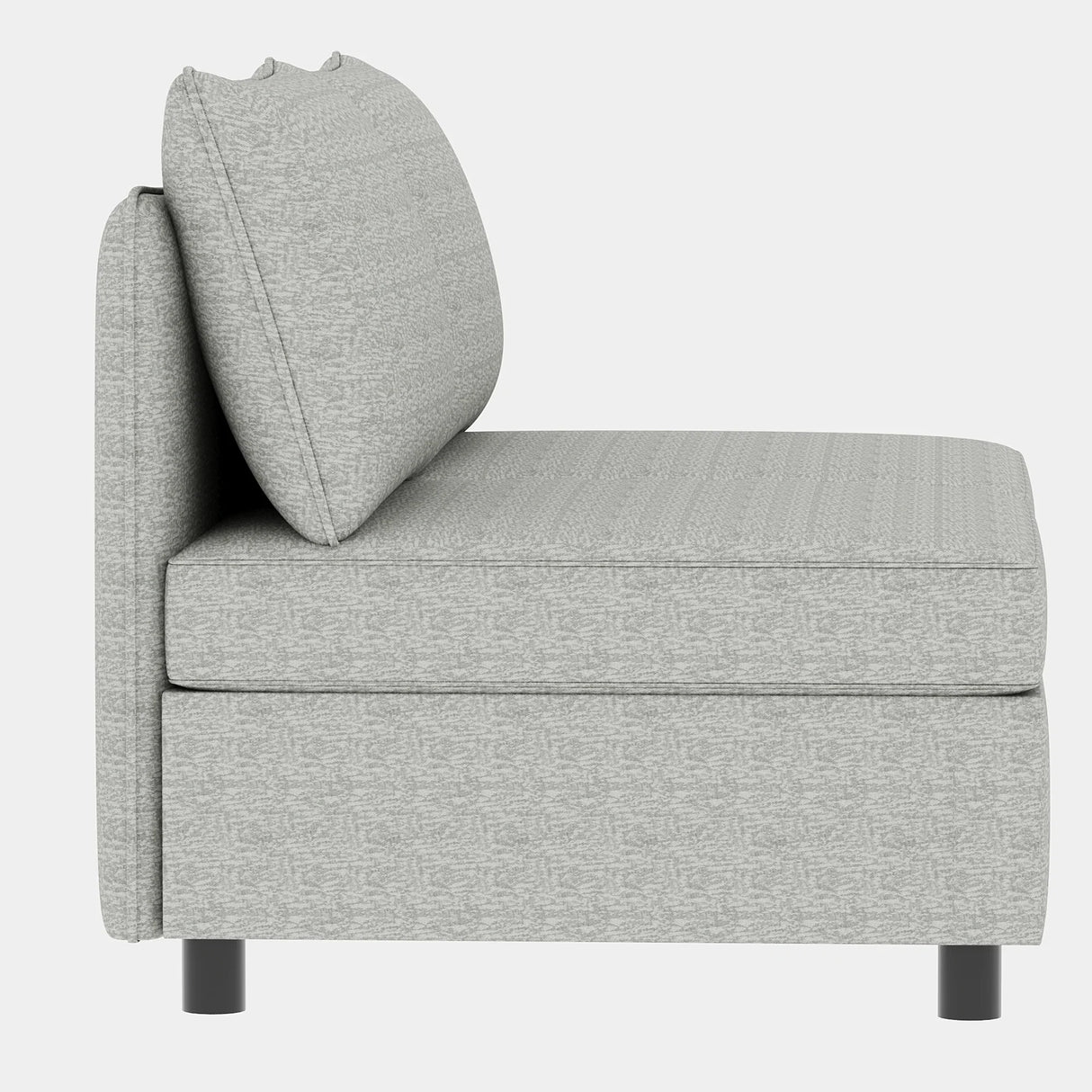 3 Pc Modular living room Set With Different Configurations, Light Gray - Furniture Home Direct