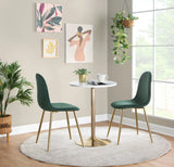 Pebble - Contemporary & Glam Adjustable Dining / Bar Table - Furniture Home Direct