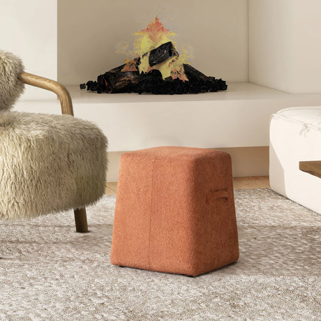 Clyde - Tapered Square Upholstered Ottoman - Furniture Home Direct