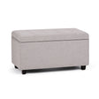 Cosmopolitan - Upholstered Storage Ottoman - Furniture Home Direct