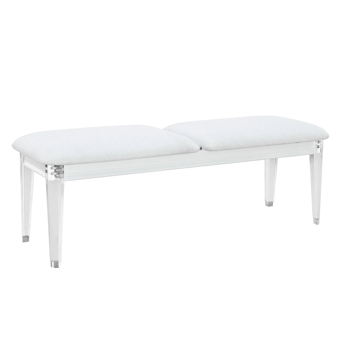 Brenda - Bedroom Bench With Padded Seating - Gray - Furniture Home Direct