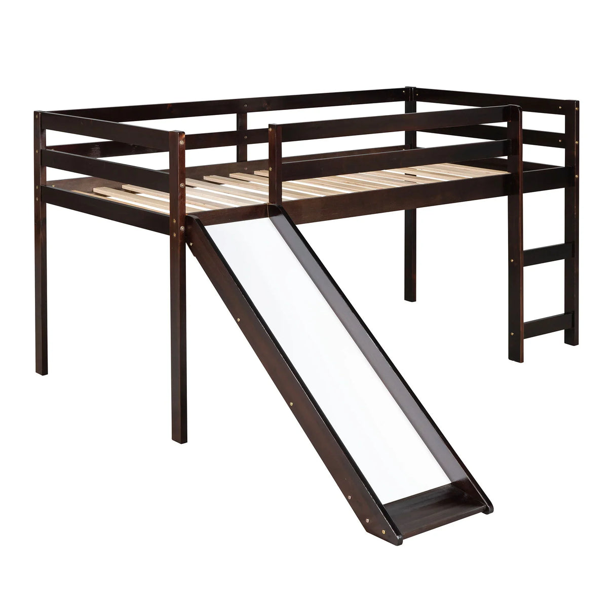 Loft Bed With Slide, Multifunctional Design - Furniture Home Direct