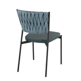 Tania - Braided Contemporary Chair (Set of 2) - Furniture Home Direct