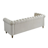 Chesterfield - Velvet Sofa 84.65" For Living Room - Furniture Home Direct