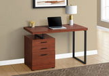 Computer Desk For Home Office, Laptop, Left, Right Set - Up, Storage Drawers - Furniture Home Direct