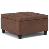 Harrison - Large Coffee Table Storage Ottoman - Furniture Home Direct
