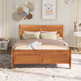 Platform Bed Frame Mattress Foundation Sleigh Bed With Headboard / Footboard / Wood Slat Suppor - Furniture Home Direct
