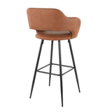 Margarite - Contemporary Barstool (Set of 2) - Furniture Home Direct
