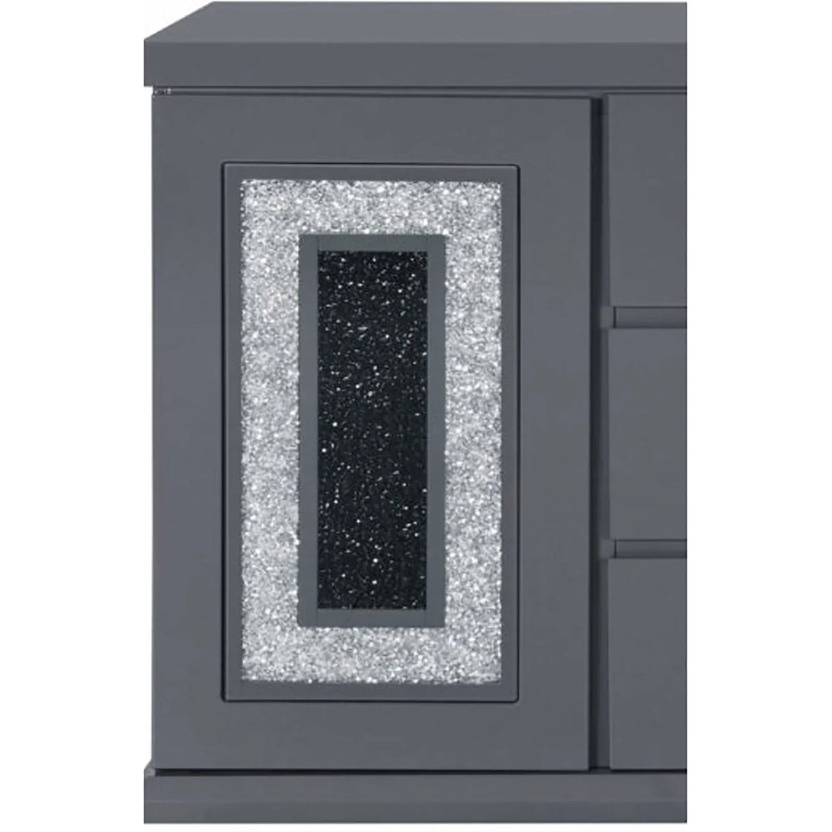 Ariya - Buffet With Clear Glass Inlay - Furniture Home Direct