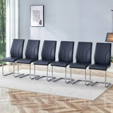 Modern Dining Chairs With High Backrest And Sturdy Legs - Furniture Home Direct