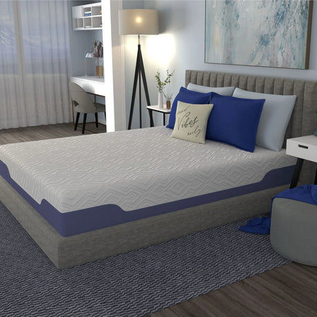 Supreme - 12" Cooling Hybrid Memory Foam And Innerspring Mattress - Furniture Home Direct