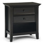 Amherst - Bedside Table, Handcrafted - Furniture Home Direct