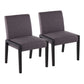 Carmen - Contemporary Elegant Design Chair (Set of 2) - Furniture Home Direct