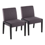 Carmen - Contemporary Elegant Design Chair (Set of 2) - Furniture Home Direct