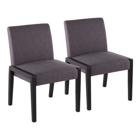 Carmen - Contemporary Elegant Design Chair (Set of 2) - Furniture Home Direct
