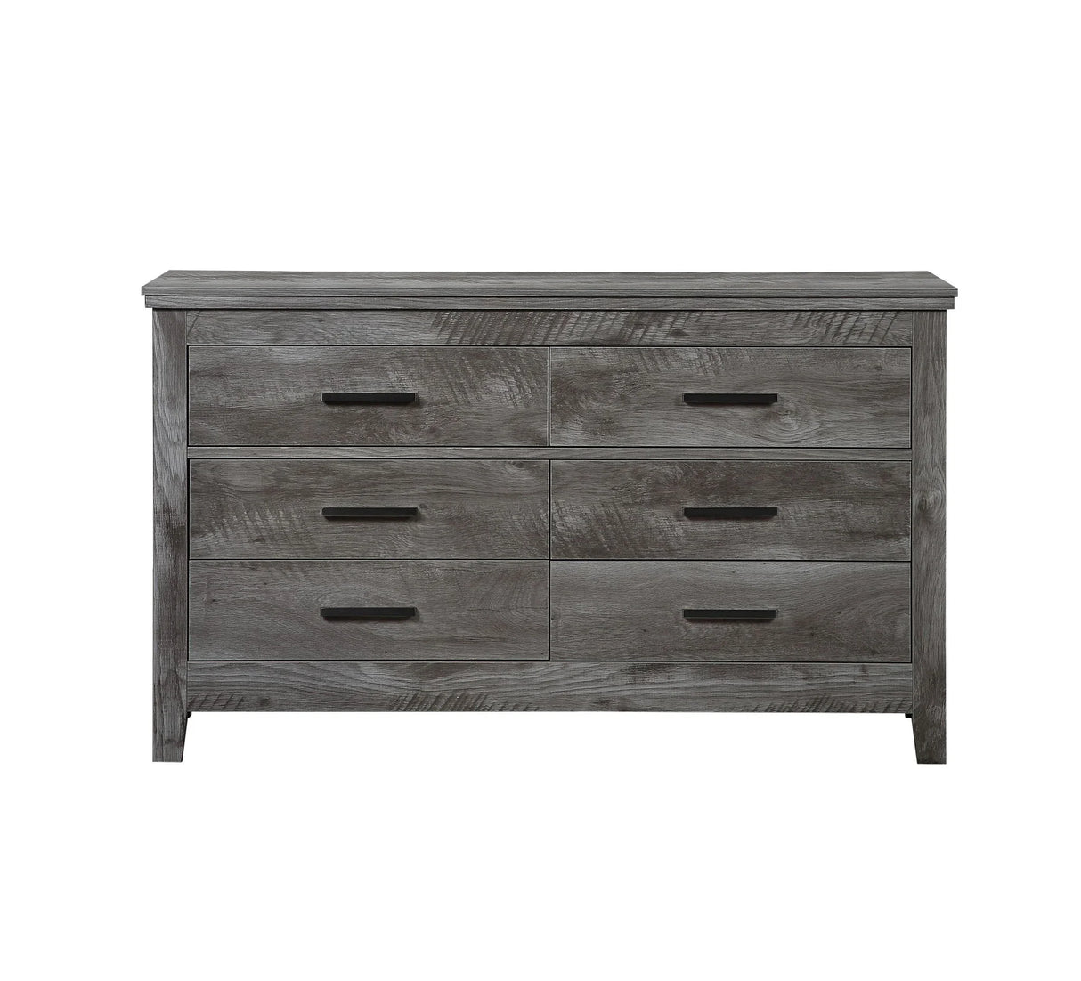 Vidalia - Rustic Dresser - Gray / Oak - Furniture Home Direct