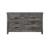 Vidalia - Rustic Dresser - Gray / Oak - Furniture Home Direct
