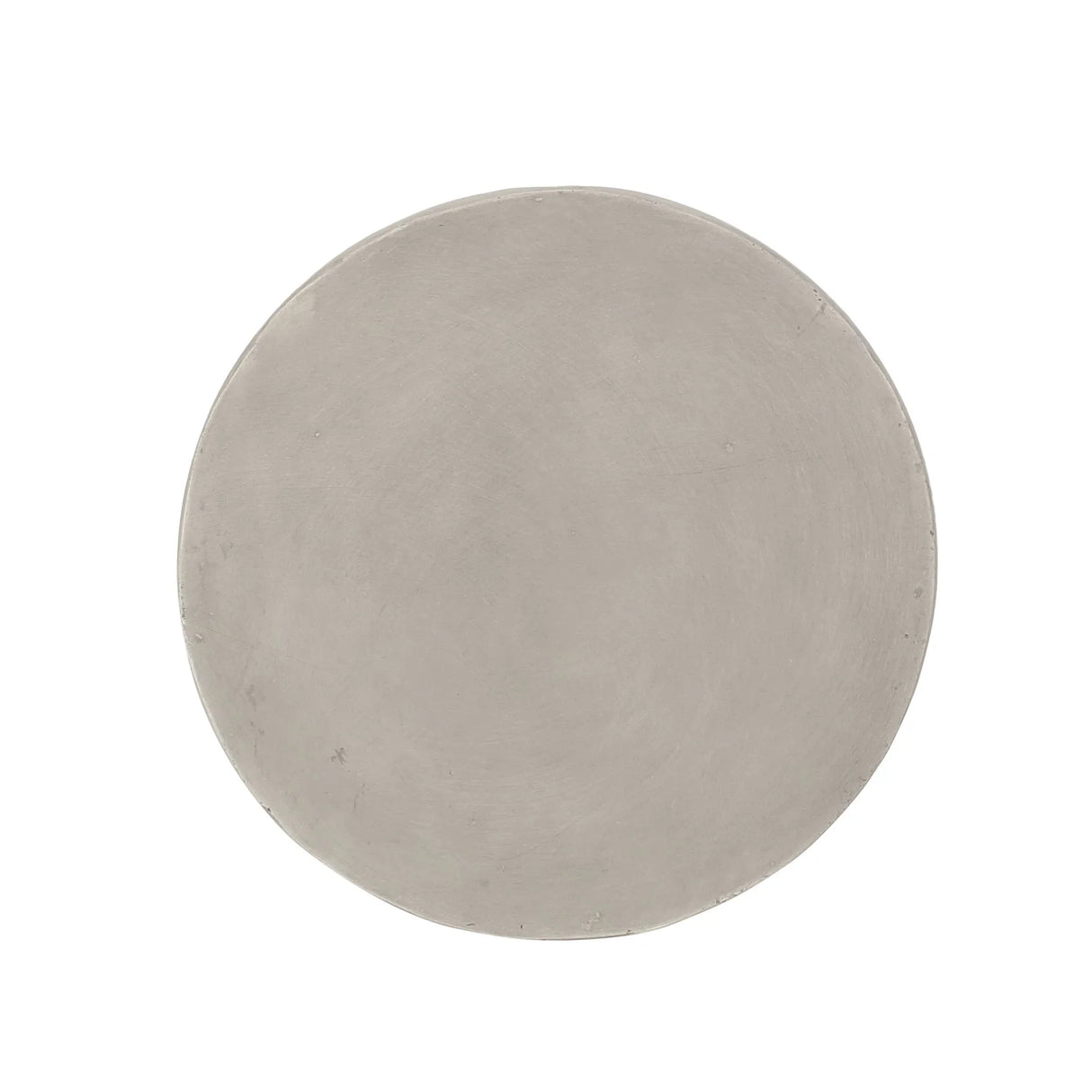 Outdoor Side Table With Hourglass Shape - Gray