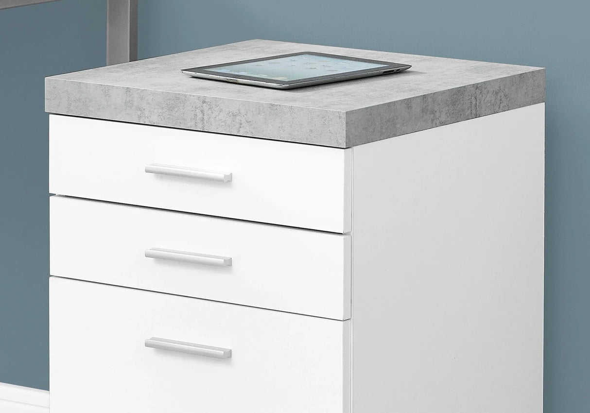 File Cabinet Rolling Mobile Storage Drawers Printer Stand For Office - Furniture Home Direct