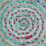 Margo - Handcrafted Round Pouf - Furniture Home Direct