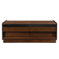 Modern Rectangle Coffee Table With 4 Drawers And 2 Display Shelves - Furniture Home Direct