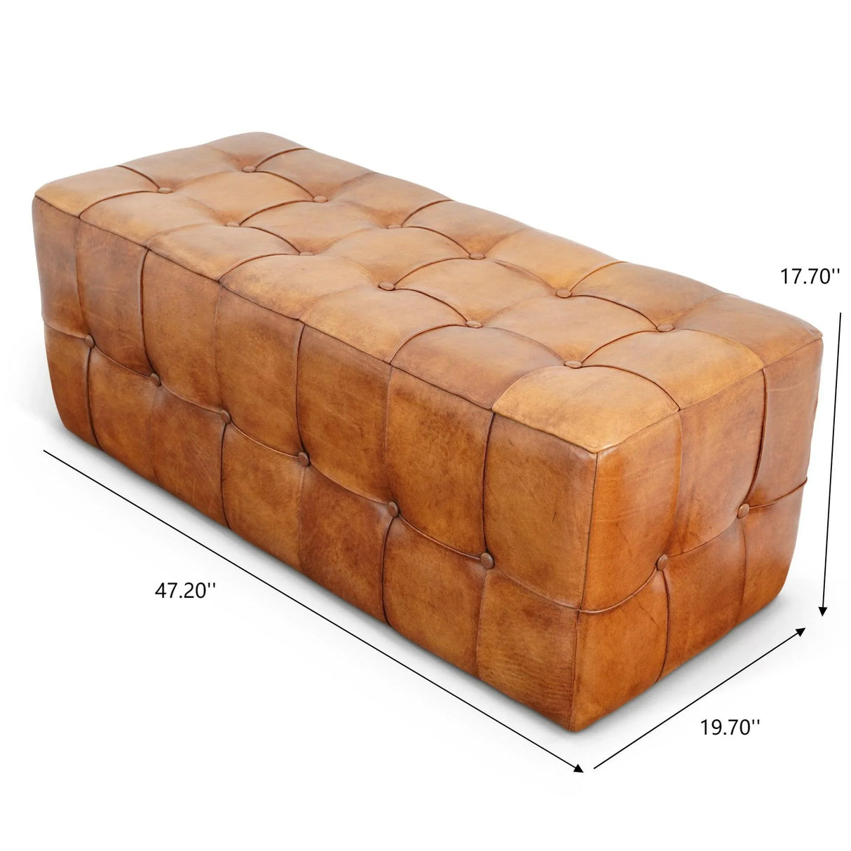 Benjiro - Bench - Tan - Furniture Home Direct