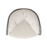 Harper - Barrel Upholstered Patio Deep Seating Armchair Axroma Olefin - Oat Beige - Furniture Home Direct