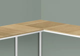 Computer Desk, Home Office, Corner, L Shape, Laptop, Marble Look Contemporary & Modern - Furniture Home Direct