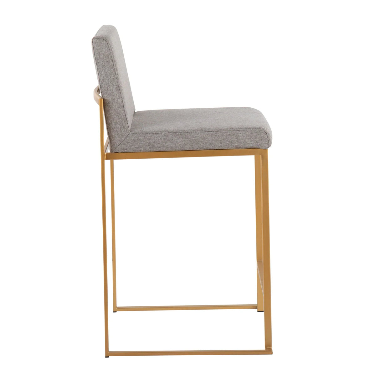 Fuji - Contemporary High Back Stylish Counter Stool - Furniture Home Direct