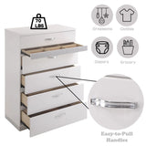 Naima II - High Gloss Chest - White - Furniture Home Direct