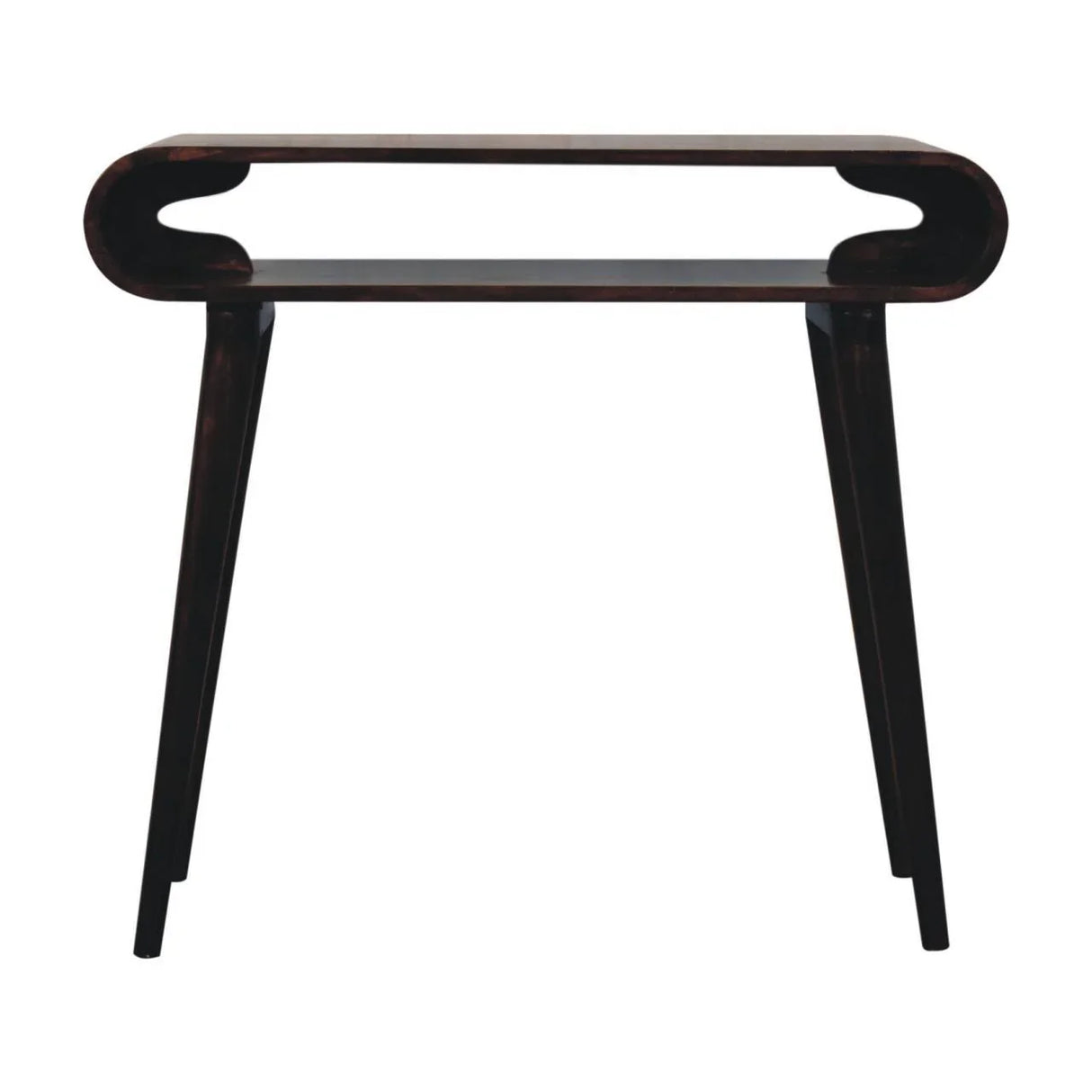 Solid Scandinavian Style Console Table - Brown - Furniture Home Direct
