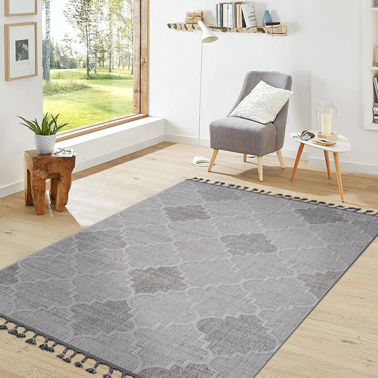 Guros - Trellis Indoor / Outdoor Rug - Furniture Home Direct
