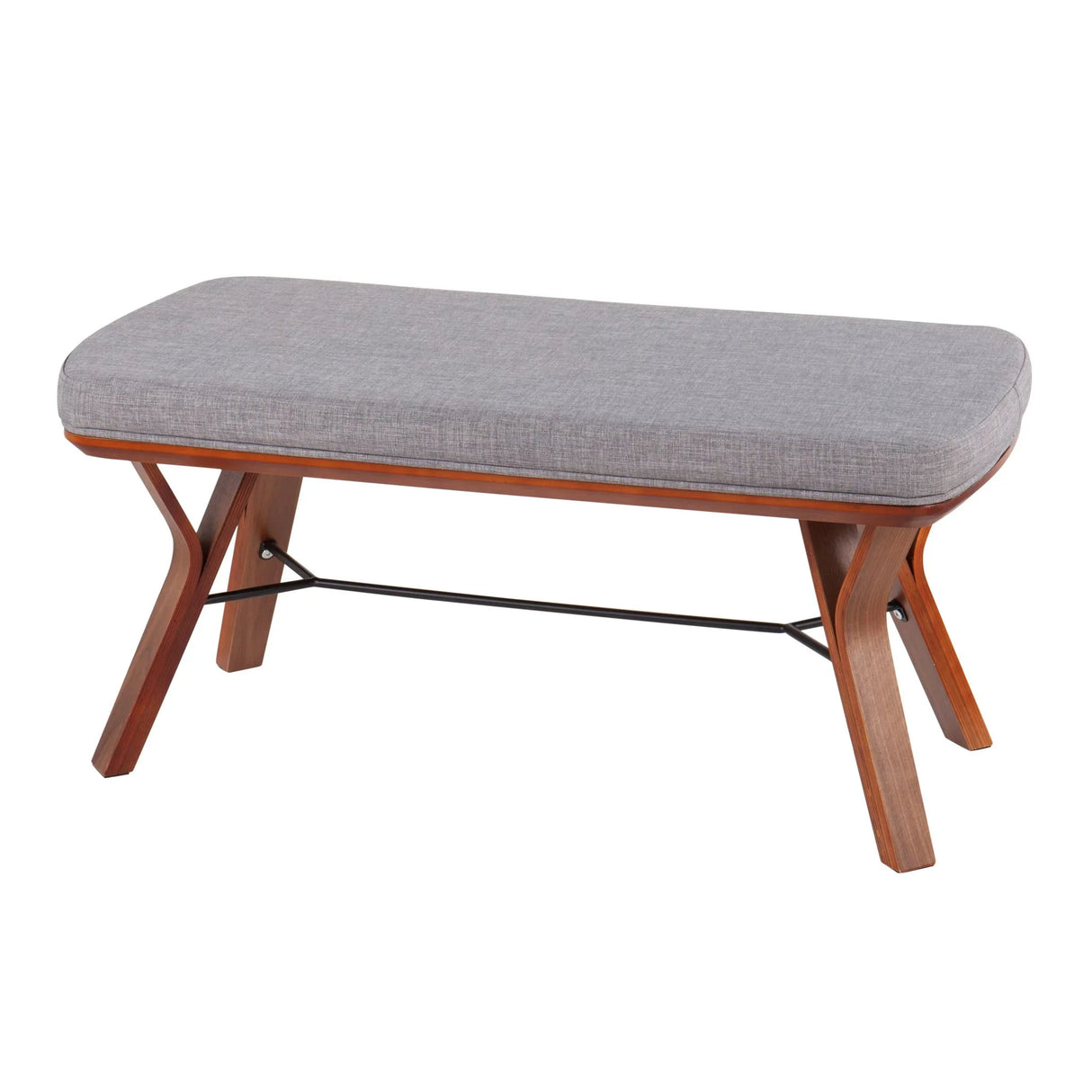 Folia - Mid Century Modern Bench - Furniture Home Direct
