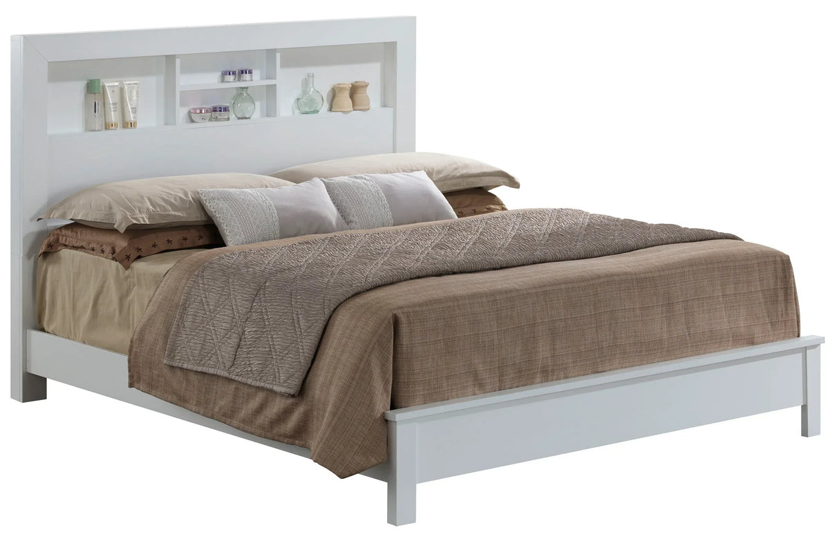 Bed With Transitional Design Stylish - Furniture Home Direct