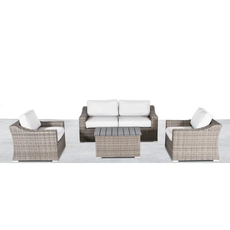 Stylish Sofa Seating Group With Cushions Perfect For Outdoor Gatherings - Furniture Home Direct