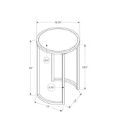Round Accent Side Table, Contemporary & Modern - Furniture Home Direct