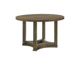 Parfield - Weathered Round Dining Table - Oak - Furniture Home Direct