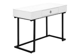 Computer Desk For Home Office, Glossy, Storage Drawer - Furniture Home Direct