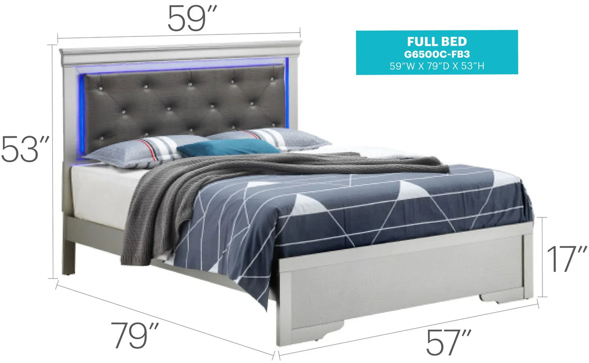 LED Elegant Bed - Furniture Home Direct