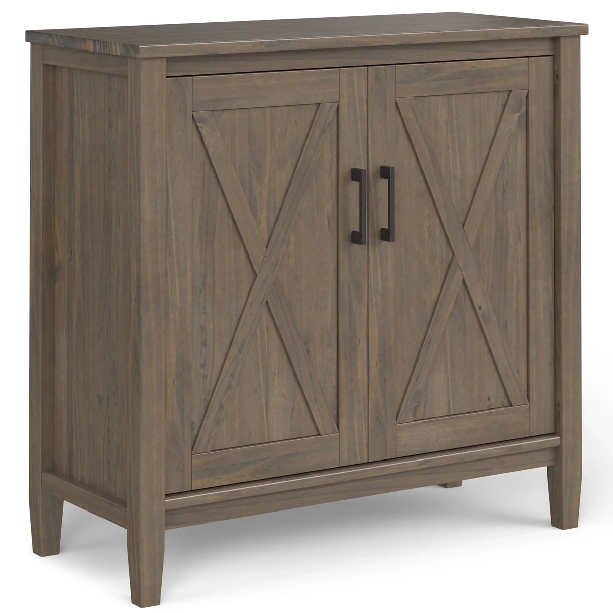 Ela - Low Storage Cabinet - Smoky Brown - Furniture Home Direct